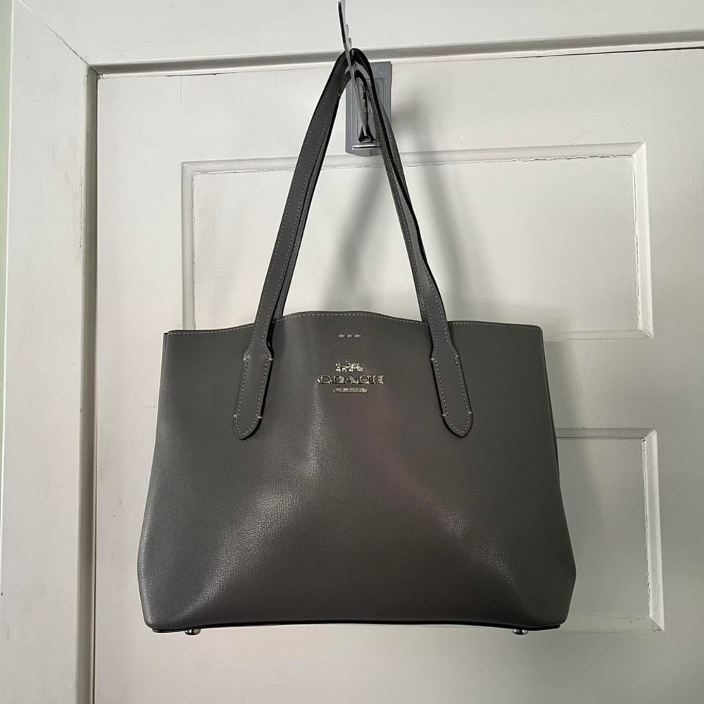 y2k 2000s Coach Grey City Tote Shoulder bag / handbag